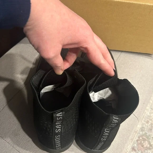 SUAVS women Black High-Top Shoes - BRAND NEW - Picture 3 of 11